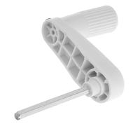 EXQUIMEUBLE Manilla Metálica Giratoria para Mesa y Silla Mango Ergonómico para Ajuste de Manivela Resistente para Oficina Estudio y Taller Recambio Funcional para Muebles Ajustables