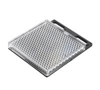 EXQUIMEUBLE Panel Retrorreflectivo Modelo 08 Grande de Rejilla para Sensor Fotoeléctrico, Placa Reflectora Reemplazo para Contador Digital Automático, Componente Reflectante Estable para Uso