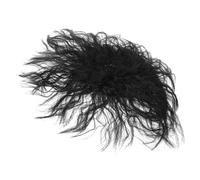 EXQUIMEUBLE Peluca Postizo Rizado y Ondulado 1 Unidad Talla Media Sin Costuras Transpirable Mujer Cubrir Canas Volumen Diario Natural Indetectable