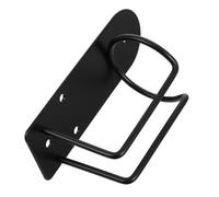 EXQUIMEUBLE Soporte De Acero Inoxidable Para Cortadora De Cabello y Afeitadora Eléctrica, Soporte De Pared Negro, Organizador Multifuncional, Para Uso Profesional y Doméstico, Kit Barbería