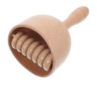 EXQUIMEUBLE Varilla De Masaje Corporal De Madera Duradera, Palito Manual Para Relajación y Masaje Muscular, Herramienta Multifuncional Para Yoga y Bienestar, Uso Casa y Terapias