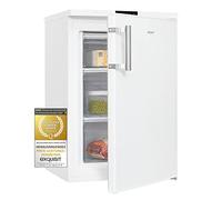 Exquisit Congelador GS81-HE-010D Blanco | 85 litros de Capacidad útil | Blanco | Cajones congeladores | Refrigeración | Bisagra para Puerta Intercambiable