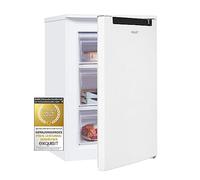 Exquisit® Congelador Table Top, 87L, Clase C, Color Blanco, Altura Regulable, 3 Compartimentos, Facil Instalación, Consumo 105 kWh/año, Medidas 85,5x54,5x58 Cm
