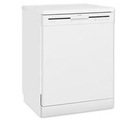 Exquisit® Lavavajillas 60Cm, Clase E, 12 Servicios, 3 Programas, Indicadores Falta de Sal y Falta Abrillantador, Protección Antidesbordamiento, Consumo 92 kWh/100Ciclos, Medidas 60x84,5x60 Cm.