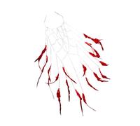 Exquisita diadema de plumas y cadena, hecha a mano, accesorios para el cabello para mujeres a la moda