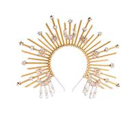 Exquisita diadema virgen a la moda, diadema elegante con ajuste cómodo para mujeres