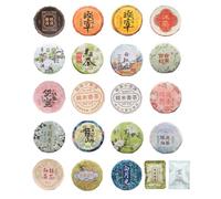 Exquisita Selección De 21 Sabores Diferentes De Té En Una Caja, Pu-erh/Té Negro, Etc.