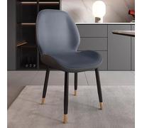 Exquisita silla de comedor de mariposa degradada, respaldo alto, patas de metal, cojín grueso, versátil para cocina, comedor, sala de estar, dormitorio y cambiador de pañales