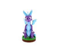 Exquisite Gaming - Cable guy Spyro the dragon Ice Edition, soporte de sujeción y carga para mando de consola y/o smartphone de tu personaje favorito con licencia de Activision