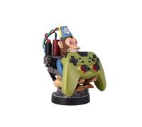 Exquisite Gaming Call of Duty Monkeybomb - Soporte original para teléfono móvil y mando de juegos, figura con licencia de Cable Guys