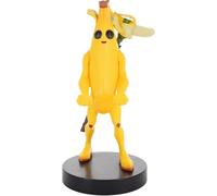 Exquisite Gaming: Fortnite: Peely - Cable Guys Original Mando y Soporte para teléfono, Soporte de Dispositivo de colección Banana Amarilla, Figura con Licencia Oficial