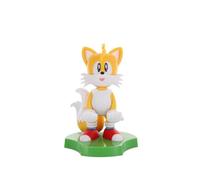 Exquisite Gaming: Holdems: Sega - Tails - Soporte para Auriculares y teléfono, Soporte de Cable Guys, Mini coleccionables con un Giro, Sonic clásico, Figura con Licencia