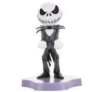 Exquisite Gaming: Holdems: The Nightmare Before Christmas: Jack - Soporte para auriculares y teléfono, Cable Guys, mini coleccionable con un giro, figura con licencia