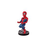 Exquisite Gaming: Marvel: The Amazing Spider-Man - Soporte Original para teléfono móvil y Controlador de Juegos, Soporte para Dispositivo, Cable Guys, Figura con Licencia de 8 Pulgadas