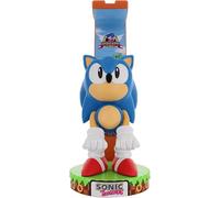 Exquisite Gaming: Sega Sonic Deluxe - Soporte Luminoso para Auriculares, Dispositivo, Mando y Soporte para teléfono, Cable de Cable Incluido 1,2 m