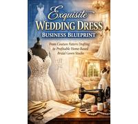 Exquisite Wedding Dress Business Blueprint: From Couture Pattern Drafting to Profitable Home-Based Bridal Gown Studio