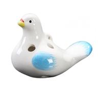 Exquisito Alto Ocarina Artesanía Ocarina Suministros Universal for Principiantes (Color : Blue)