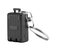 Exquisito llavero plegable para equipaje, cortador de uñas de acero inoxidable, cortaúñas giratorias, cortaúñas de los pies, recortador de manicura, fácil de transportar