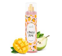 Exquisito spray corporal con aroma a mango y pera: Perfume de lujo para mujer, ideal para ocasiones especiales, botella con atomizador de 237 ml.