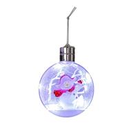 Exquisitos Adornos navideños con Luces LED, Bolas, Adornos Que Crean atmósferas Festivas en los hogares, Adornos para Fiestas y Festivales, Adornos rellenables
