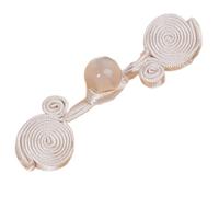Exquisitos botones hechos a mano de poliéster para coser ropa con forma de nudo chino para decoración de Cheongsam botones de cultura tradicional