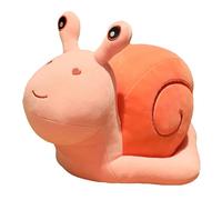 EXQULEG Peluche de caracoles, juguete de peluche, juguete de peluche para niños, regalo (rosa, 30 cm)
