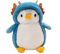 EXQULEG Pingüino de peluche, pingüino, juguete de peluche, pingüino lindo juguete de peluche pingüino regalos para niños niñas niños (D)
