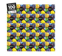 Exs Condoms Exs Bubblegum Rap - 100 Pack Exs Condoms 1530 g, 100 unidad, 1