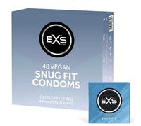 EXS | Snug Fit Condoms | Natural Latex & Tighter More Secure Condom | Vegan | 48 Pack