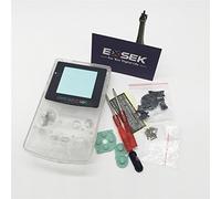 EXSEK Carcasa transparente de repuesto para Game Boy Color (GBC T transparente)