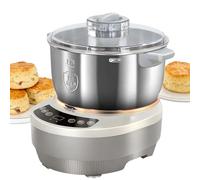 EXSHUING Amasadora De Acero Inoxidable Para Repostería Casera, Amasadora Automática Con Función De Fermentación, Amasado Ajustable De 1 A 40 Min Y Fermentación De 1 A 120 Min, Diseño Extraíble(5L)