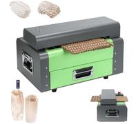 EXSHUING Máquina Cortadora Expansible De Cartón, Fabricante De Papel Alveolar, Ancho Corte 325mm/12.8in, 3-m/Min, Convierte Cajas En Material para Tazas, Platos, Manualidades, Electrónica