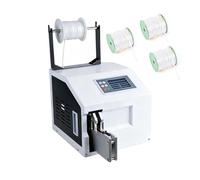 EXSHUING Máquina De Agrupación Industrial, Máquina Atadora Automática De Alta Resistencia Con Motor De 350 W, Maneja Diámetros De 5-30 Mm, Atado Rápido De 60-75 Atados/Min De Cables(Whiteline)