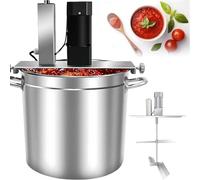 EXSHUING Mezclador De Salsas Comercial, Preparador De Bases Para Ollas Calientes, Mezclador Eléctrico Automático Con Motor De Cobre Puro, Condimentos, Olla De 30-60 Cm De Diámetro(50cm/85L)