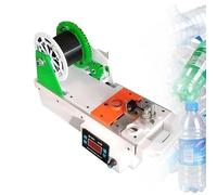 EXSHUING Reciclador de botellas de PET, máquina para convertir botellas de PET en filamento para impresión 3D, crea filamento de 1,75 mm a partir de residuos, silencioso ((Green-Orange)