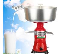 EXSHUING Separador Eléctrico De Crema De Leche Con Rendimiento De 80 L/H Y Velocidad De 8.000 A 11.000 Rpm; Máquina Desnatadora Centrífuga Cabra Y Vaca; Capacidad Del Recipiente De 12 L