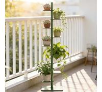 EXSHUING Transforma tu Espacio con Nuestra estantería metálica de 9 Niveles: giratoria 360°, estantería Resistente para Esquinas, Torre Vertical Que Ahorra Espacio para oficinas(Green)