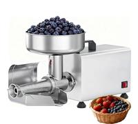 EXSHUING Trituradora De Filtro Eléctrico Comercial De 450 W Para Tomate Con Separador Automático De Pulpa, Tolva De 8,4 Pulgadas, Para Hacer Salsas, Con Una Capacidad De Procesamiento De 330 Lb/Hora