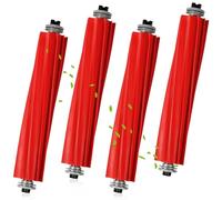 Exsink 4 Piezas Cepillos Principales Rodillos， Compatibles con Roborock S7, S7+, S7 MaxV, S7 MaxV Plus, S7 MaxV Ultra，Separable Brush Goma Accesorios para Roborock