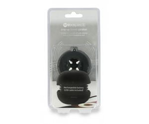 Exspect EX127 Pop UP - Altavoces para PC y Reproductores de MP3, Color Negro