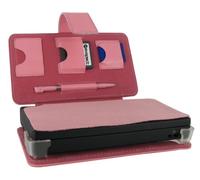 Exspect EX304 caja de video juego y accesorios - accesorios de juegos de pc (Rosa, Cuero)