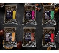 Exstream BBQ - Paquete variado de pellets de 150 g para uso con ahumadores eléctricos Ninja - Bolsas resellables (paquete variado)