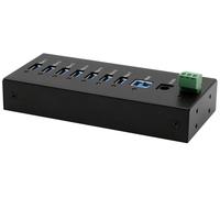 Exsys EX-11247HMS - Kit de 7 puertos USB 3.2 Gen 1 HUB DIN Rail Kit y pared Adaptador USB VIA VL813 chipset