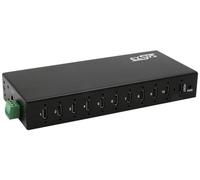 EXSYS GmbH 10-Port USB 3.2 Gen 2x1 Metall HUB, 10x USB-C, 79.5W (EX-12270HMS)