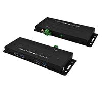 EXSYS EX-1247HMVS nodo - Concentrador (USB 3.0 (3.1 Gen 1) Type-C, USB 3.1 (3.1 Gen 2) Type-A,USB 3.1 (3.1 Gen 2) Type-C, 10000 Mbit/s, Negro, Metal, Estado)