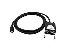Exsys EX-2311-2 - Cable USB 2.0 Tipo C a 1 Serie RS-232 (1,8 m, Conector de 9 Pines, indicador LED), Color Negro