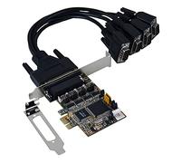 EXSYS EX-44384 Tarjeta y Adaptador de Interfaz VGA Interno - Accesorio (PCIe, VGA, PCIe 3.0, RS-232, PC, SB16C1054PCI)