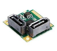 EXSYS EX-48080-2 - Controlador Mini PCIe SATA 3 para Dos Discos Duros y Unidades SSD