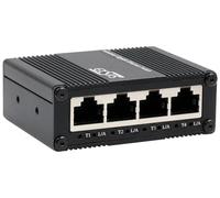 EXSYS EX-62021 Micro conmutador Gigabit Industrial de 5 Puertos, no administrado, Fuente de alimentación USB-C