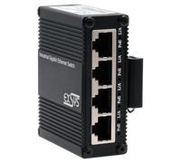 Exsys EX-62021poE-P 5-Port Industrial Gigabit Micro Switch Mit PasS-Through, Unmanaged (eX-62021poE-p)